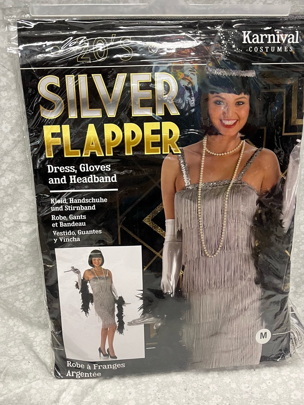 NEW Silver Flapper